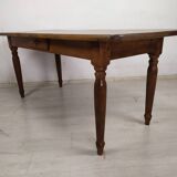 Walnut farmhouse table