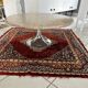 Table basse pied tulipe marbre vintage 1970