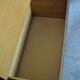 Coffre banc rotin 1960 vintage