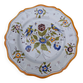 Assiette décorative Moustiers