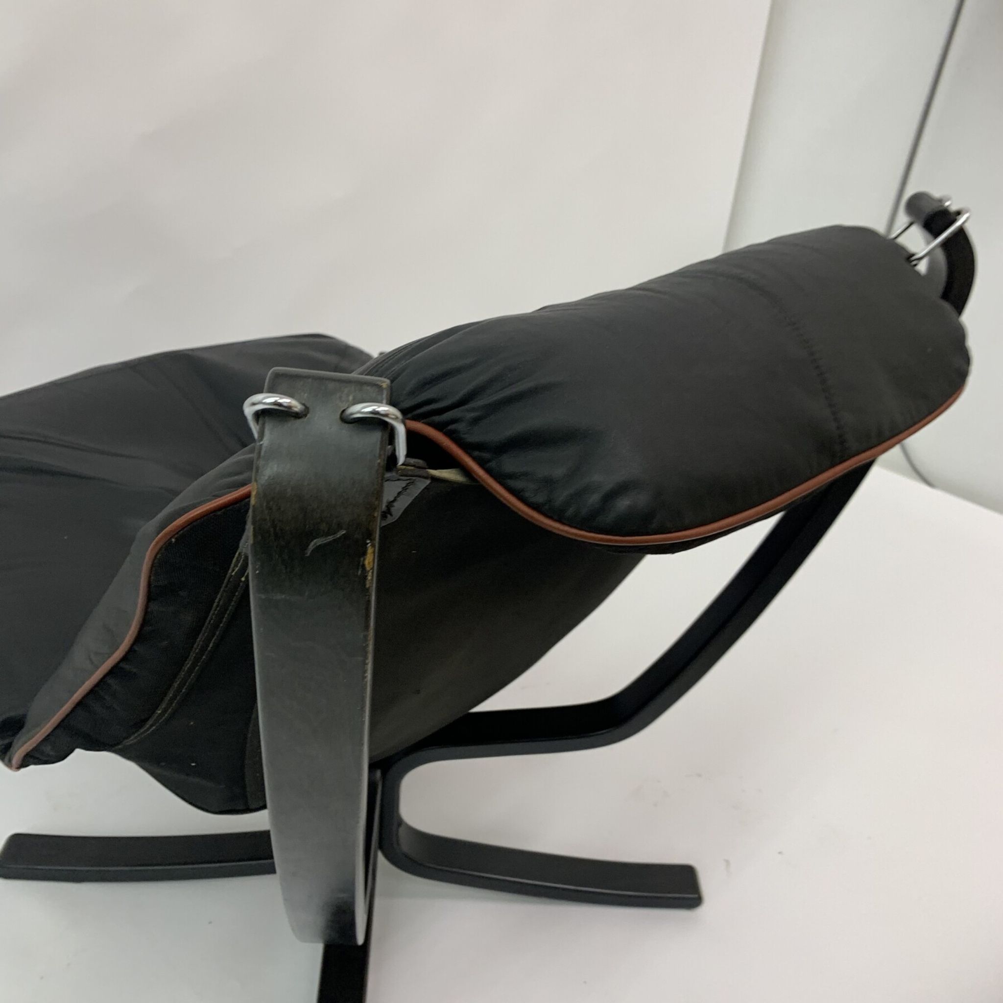 Falcon leather armchair by Sigurd Ressel for Vatne Møbler 1970s