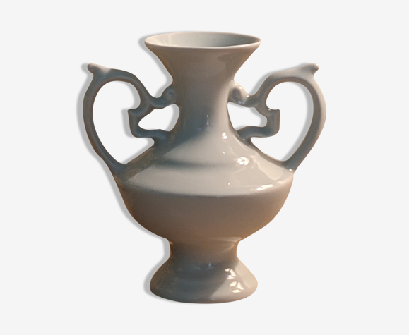 Vase en porcelaine blanche