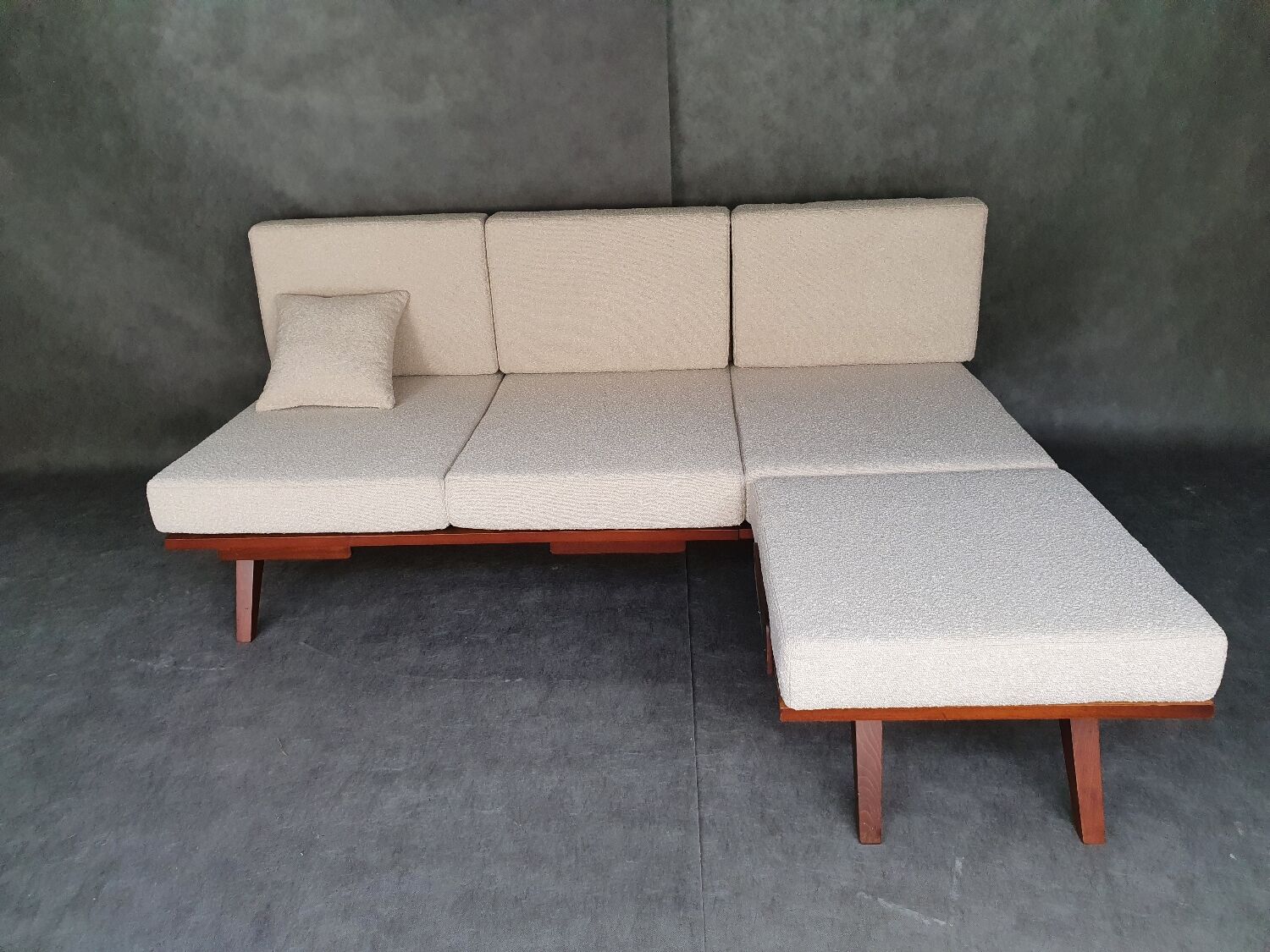 Jiràk sofa bed by TATRA to Renovate, Czech Vintage 1960s