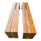 Charlotte Perriand Pair of benches Les Arcs 1600
