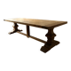 Wooden monastery table - Spirito 300 by 100 cm