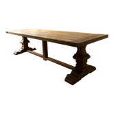 Wooden monastery table - Spirito 300 by 100 cm