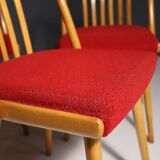 Mid century Dining Chairs by Antonín Šuman, 1960s, Set of 4