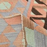 Tapis persan en laine douce bleu clair 5x10, 168x313 cm SK 33084