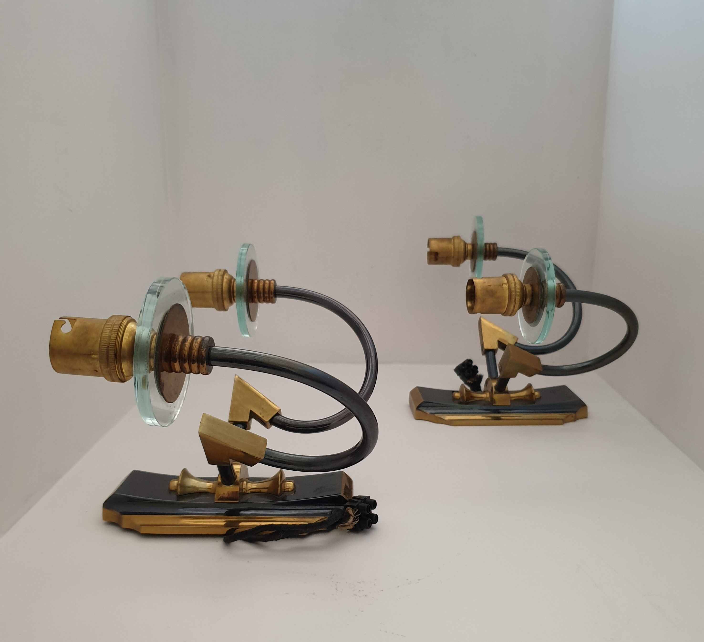 Pair of 40's wall light