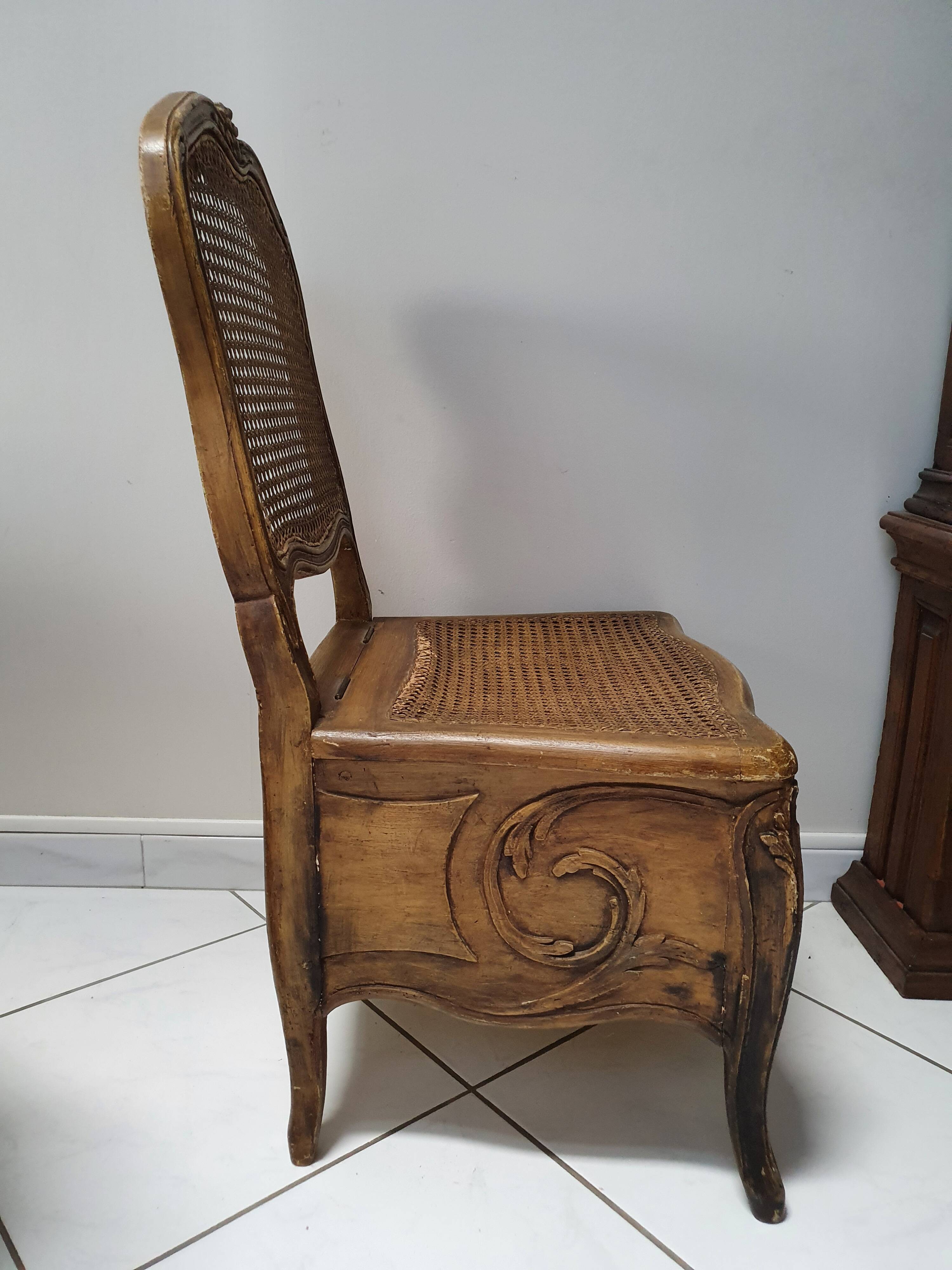 18th Century Louis XV Commode Chair