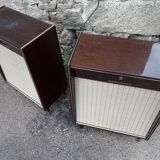 Grundig stereo vintage hi fi speakers