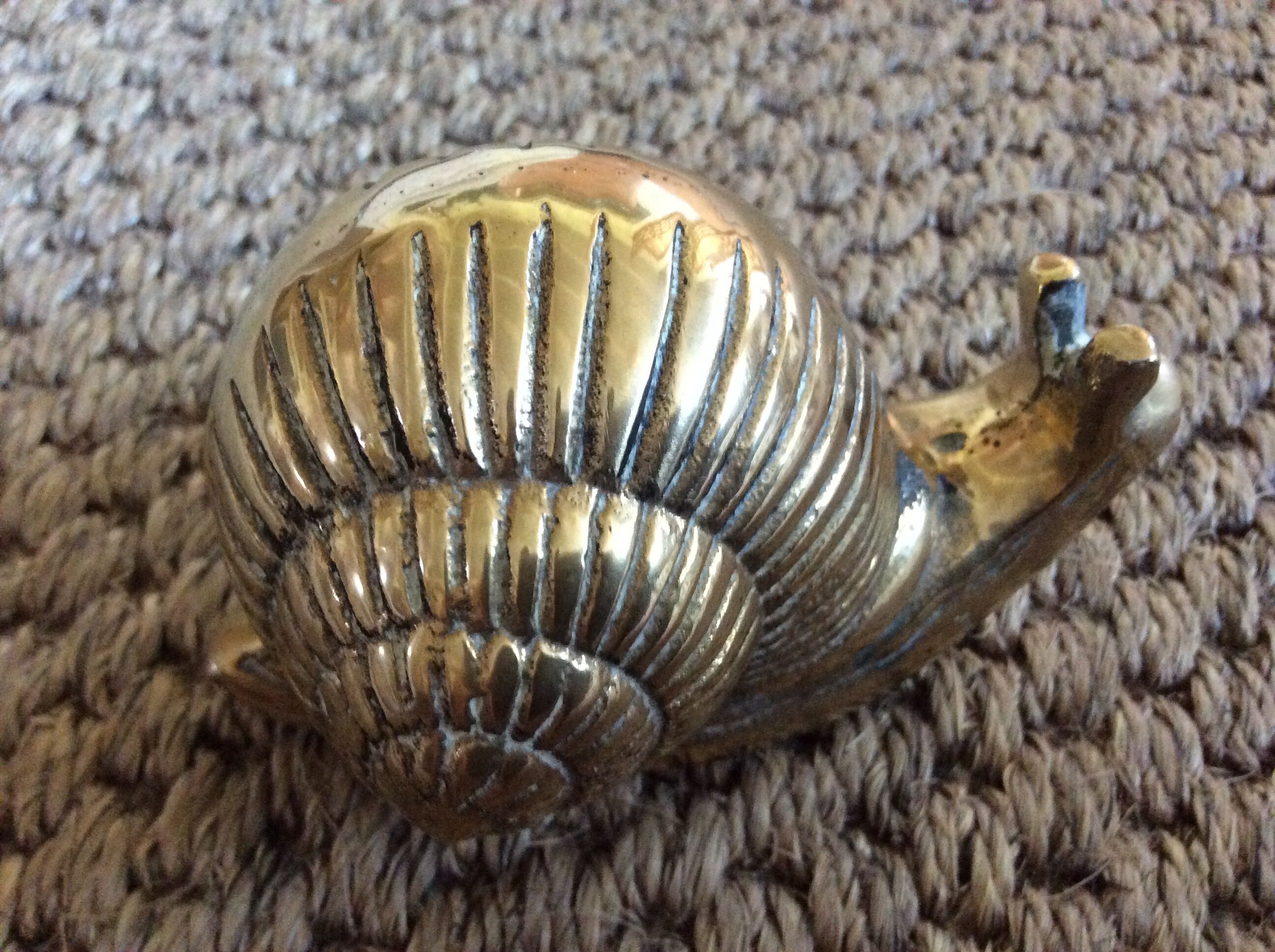 Brass snail