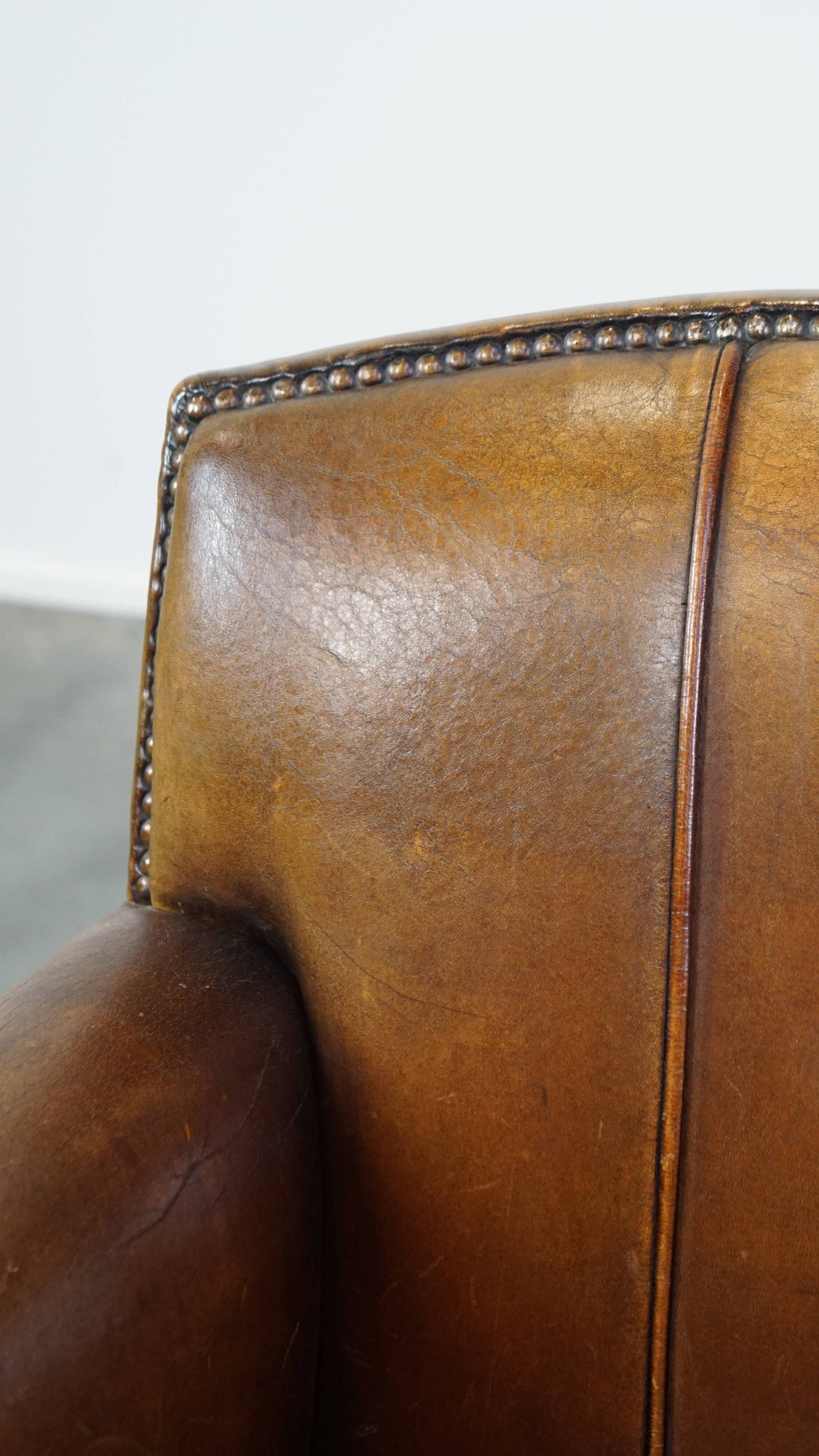 Sheepskin Leather Armchair