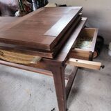 Solid wood country table