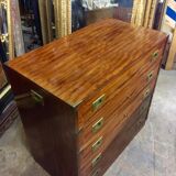 Commode de marine en acajou fabrication vers 1940