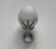 Lampe murale vintage en verre postmoderne italienne de Lucente