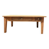 Double drawer coffee table