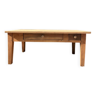 Double drawer coffee table
