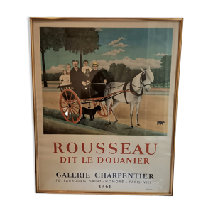 Affiche encadrée Le Douanier Rousseau,