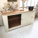 White sliding craft furniture