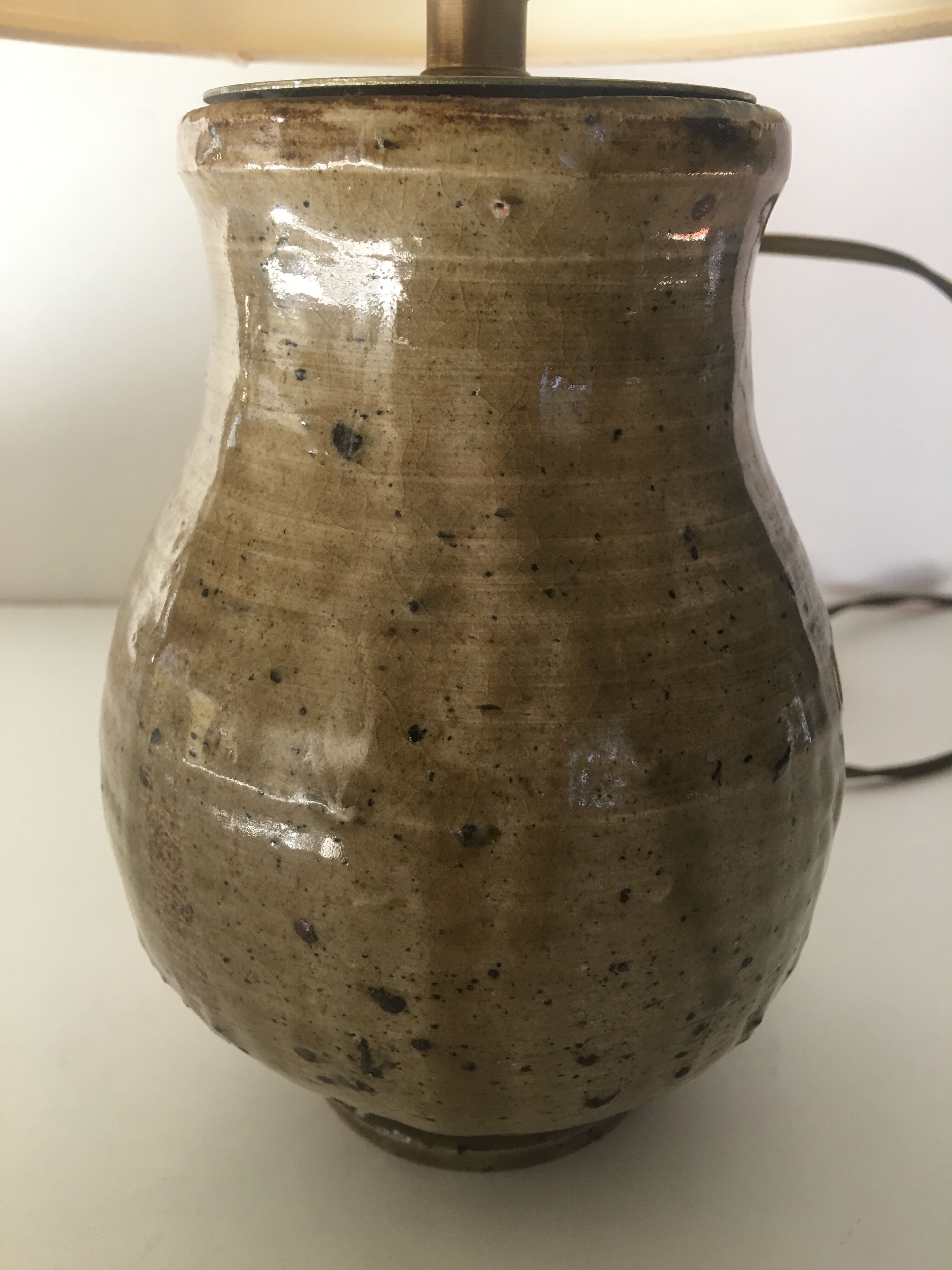 Vintage sandstone lamp