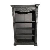 Library style Louis XV black