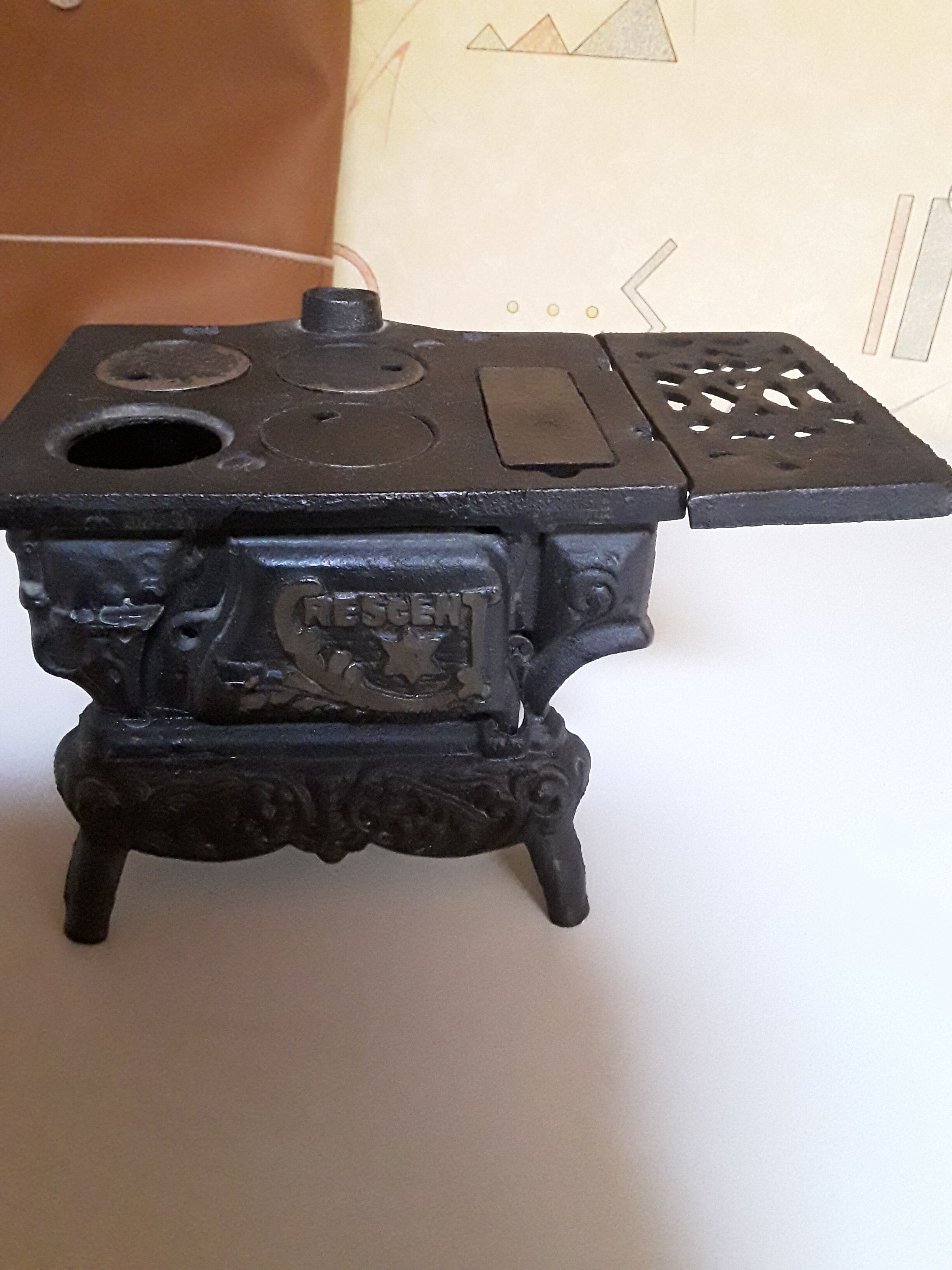 Vintage children's stove toy