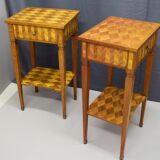 Paire de tables de style Directoire