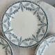 Set of 4 flat plates Creil and Montereau Labrador