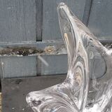 Daum crystal vase from the 70s height 28cm