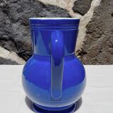 Blue ceramic pitcher Emile Henry