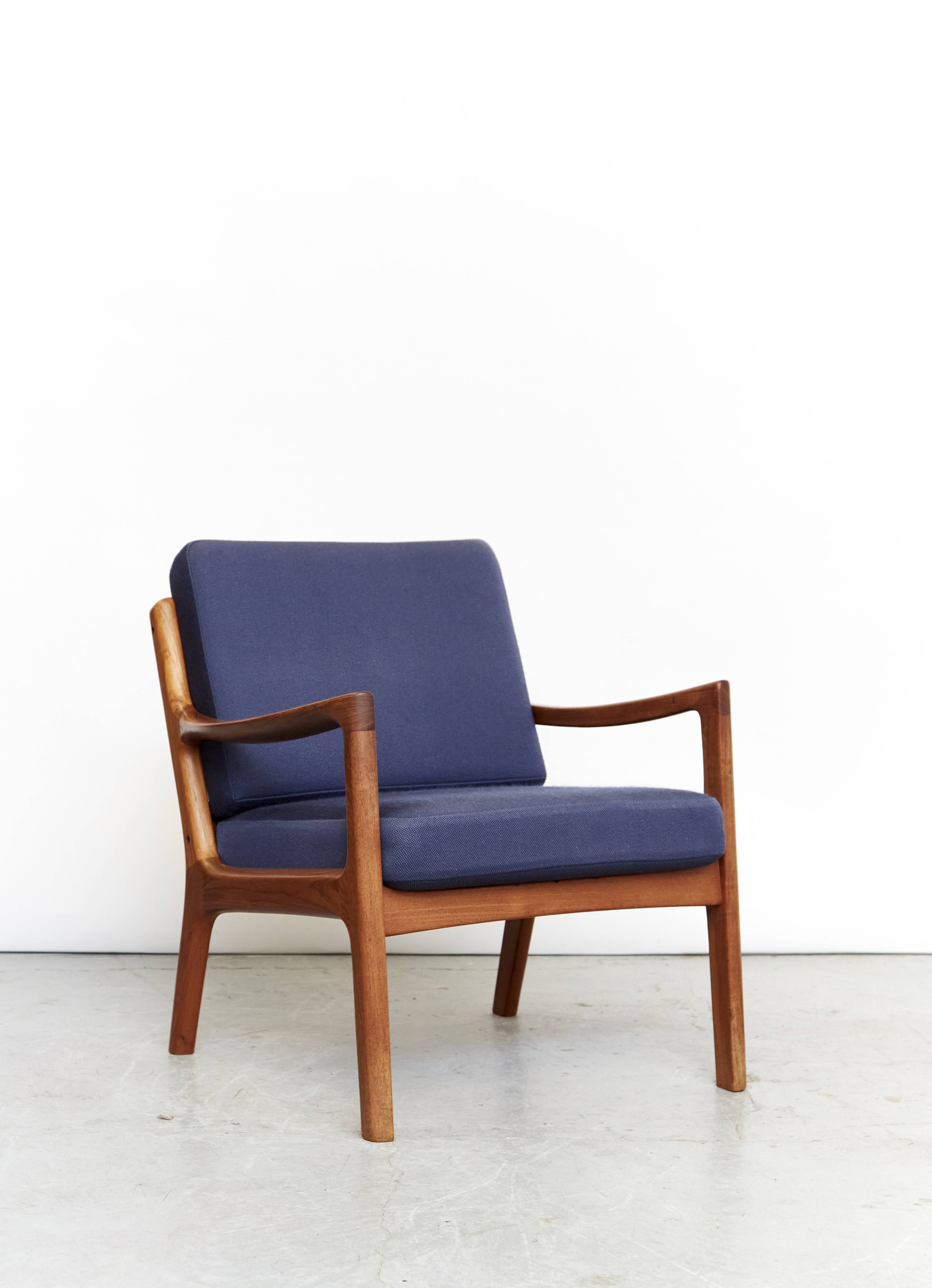 Ole Wanscher Mid-Century Easy Chair "Senator" for France & Søn
