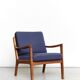 Ole Wanscher Mid-Century Easy Chair "Senator" for France & Søn