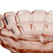 Art Deco Pink Rosaline Pressed Glass Fruit Bowl – Scailmont