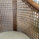 Antique chair with caning