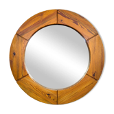 Swedish Mirror in Pine Glasmäster Markaryd