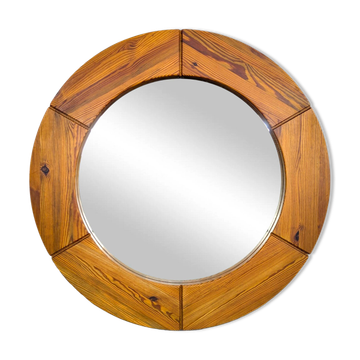 Swedish Mirror in Pine Glasmäster Markaryd