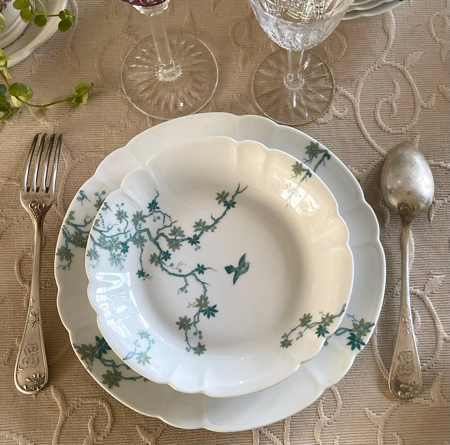 10 soup plates Haviland Limoges.