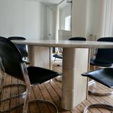 Roche Bobois travertine table