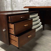 Bureau danois en palissandre par Arne Vodder pour Sibast Møbler