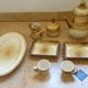 Ceramic service set Longchamp 70's
