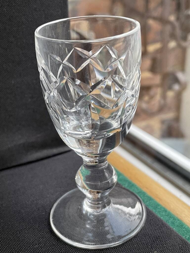 6 liquor glasses signed Waterford Crystal