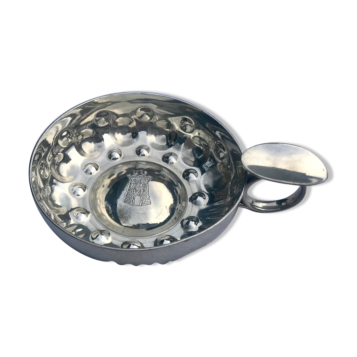 Tastevin Tour d'Argent Etain