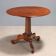 Small antique Louis-Philippe table in mahogany, Italy, 19th century.