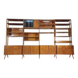 Modular Wall Unit, 1970s, Set of 4