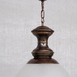 Italian Mid-Century Pendant Light attr. to Luigi Caccia Dominioni