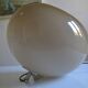 Brown gradient plastic pendant light 1970s