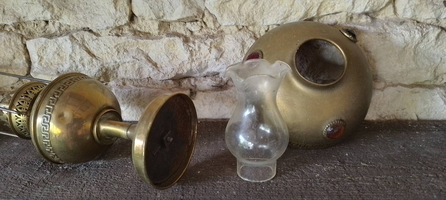 Vintage Oil Lamp