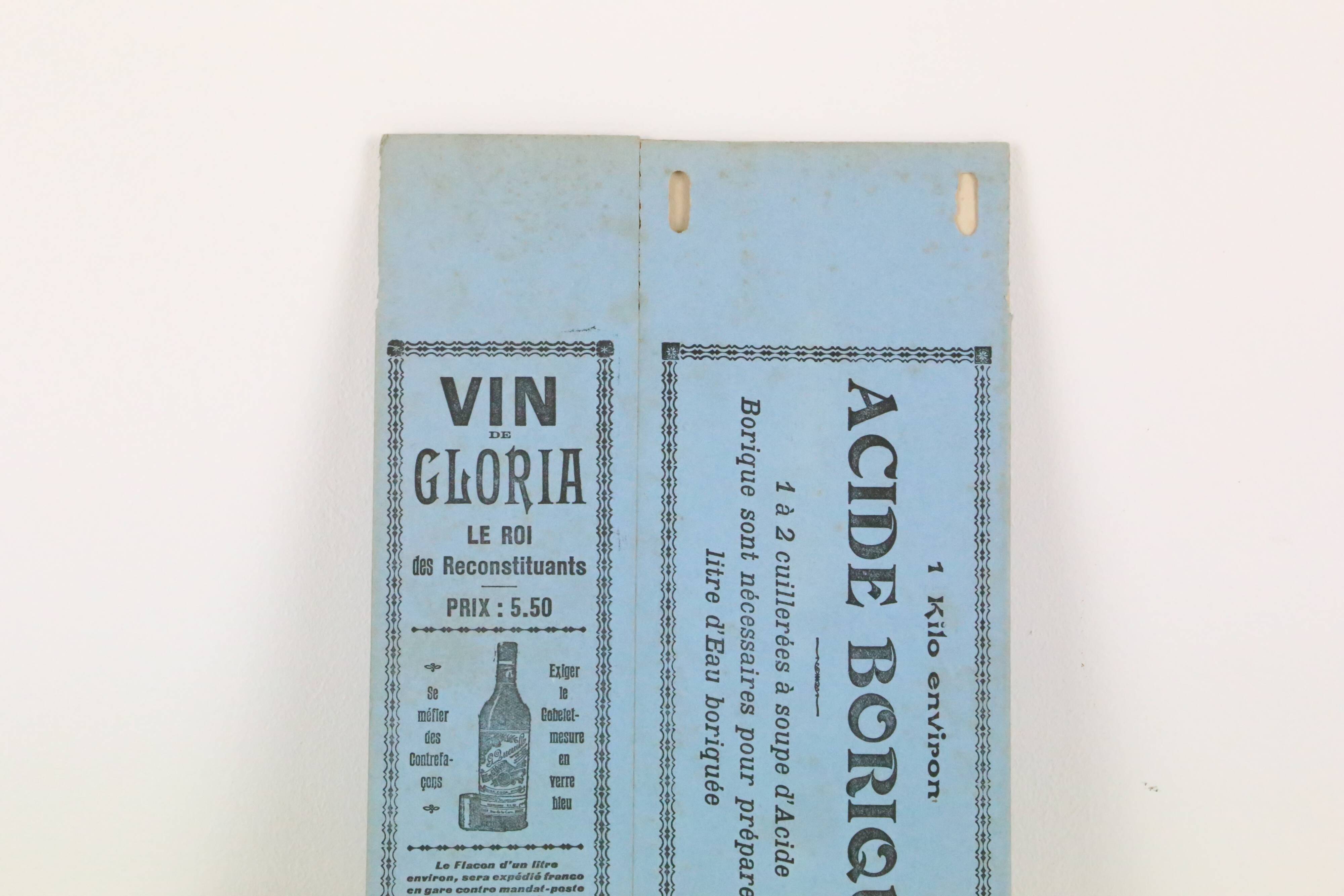 Old cardboard pharmacy medicine box, 1920/1930