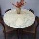 Marble table of the 70s at Roche Bobois